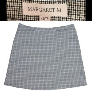 Margaret M•Plaid•A-Line‎ Skirt•XS